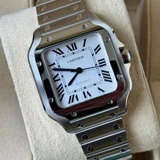 Cartier Santos WSSA0029 35mm Stainless steel Silver