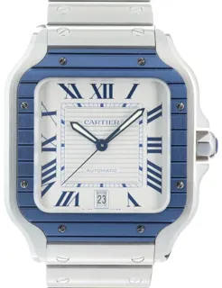 Cartier Santos WSSA0047 40mm Stainless steel Silver