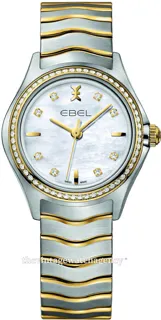 Ebel Wave 1216351 Yellow gold and Stainless steel White