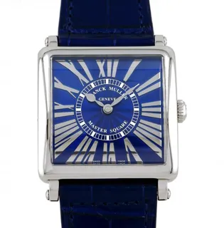 Franck Muller Master Square 6002 M QZ 33mm Stainless steel Blue