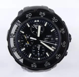 IWC Aquatimer 46mm DLC Black