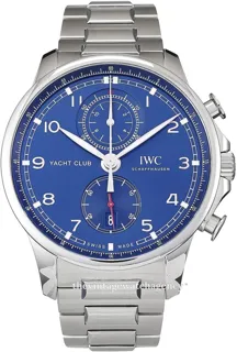 IWC Portugieser IW390701 Stainless steel Blue