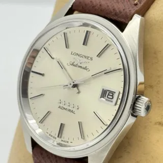 Longines Admiral () 35mm Stainless steel White