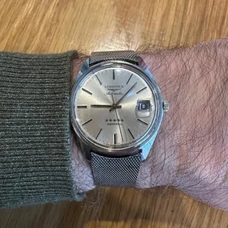 Longines Admiral () 35mm Stainless steel Silver