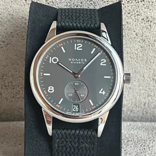 NOMOS Club Automat 774 Stainless steel Black