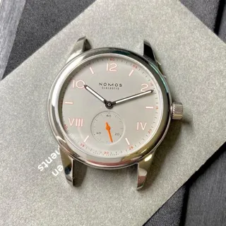 NOMOS Club Campus 712 36mm Stainless steel Gray