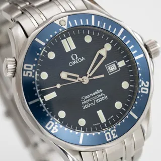 Omega Seamaster Diver 300M 25418000 41mm Stainless steel Blue