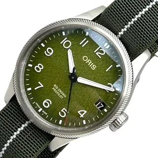 Oris Okavango Air Rescue 01 751 7761 4187 40mm Stainless steel Green