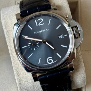 Panerai Luminor Due PAM 01250 42mm Stainless steel Gray