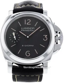 Panerai Luminor PAM 00915 44mm brushed/polished steel Black