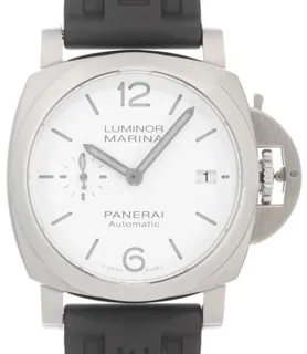 Panerai Luminor PAM01371 40mm Stainless steel White