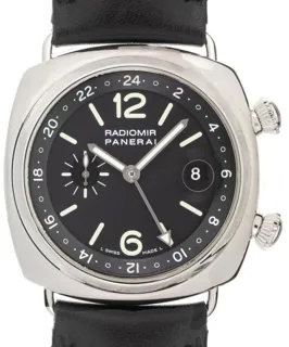 Panerai Radiomir GMT PAM 00184 42mm Stainless steel Black