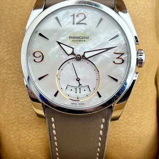 Parmigiani Fleurier Tonda PFC273-0033300-HC6121 33mm Stainless steel White