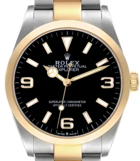 Rolex Explorer I 124273 Stainless steel Black