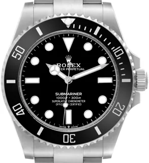 Rolex Submariner 124060 Stainless steel Black