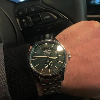 Seiko Presage SSA397J1 42mm Stainless steel Green