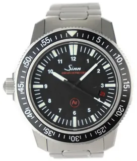 Sinn EZM 3 603.EZM3 41mm Stainless steel Black