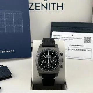 Zenith Chronomaster Revival 97.T384.4061/21.C822 37mm Titanium Black