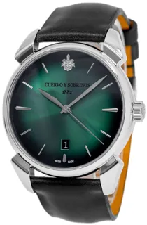 Cuervo y Sobrinos Historiador 3101.1ASV Stainless steel Green