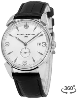 Cuervo y Sobrinos Historiador 3191.VAS Stainless steel Silver