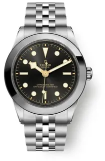 Tudor Black Bay M79660-0001 39mm Stainless steel Black