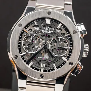 Hublot Classic Fusion Aerofusion 528.NX.0170.NX 45mm Titanium Skeletonized