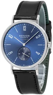 NOMOS Tangente Neomatik 146 Stainless steel Blue