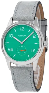 NOMOS Club Campus 726.GB Stainless steel Green