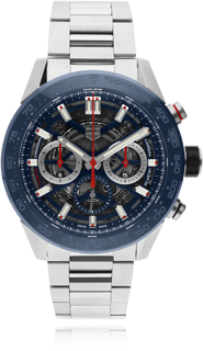 TAG Heuer Carrera CBG2A11.BA0654 46mm Ceramic and Stainless steel Blue