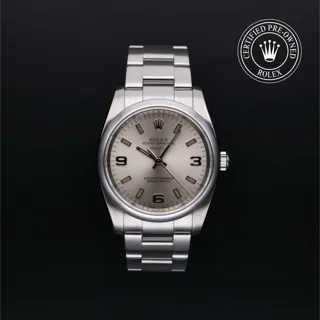 Rolex Oyster Perpetual 114200 Stainless steel Silver