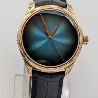 H. Moser & Cie. Endeavour 1200-0404 40mm Rose gold Blue