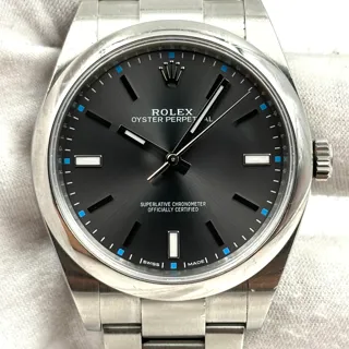 Rolex Oyster Perpetual 114300-0001 39mm Stainless steel Gray