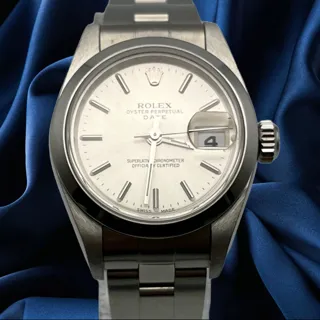 Rolex Oyster Perpetual Date 79160 26mm Stainless steel Black