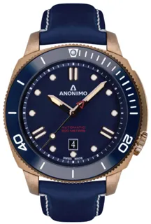 Anonimo Nautilo AM-1002.07.005.A07 Bronze and Stainless steel Blue