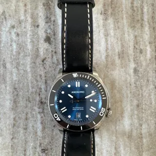 Anonimo AM-5009.09 42mm Stainless steel Blue