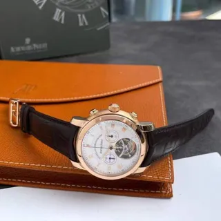 Audemars Piguet Jules Audemars 26010OR.OO.D088CR.01 43mm Rose gold Silver