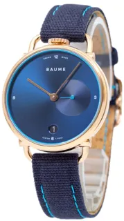 Baume & Mercier Baume M0A10603 Stainless steel Blue