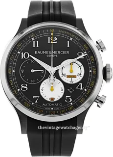 Baume & Mercier Capeland MOA10281 (V793800) 44mm black steel Black