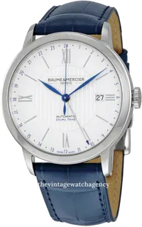 Baume & Mercier Classima M0A10272 40mm brushed/polished steel Silver