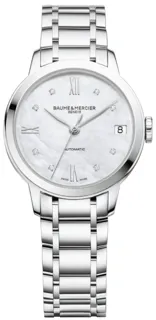 Baume & Mercier Classima M0A10553 Stainless steel White