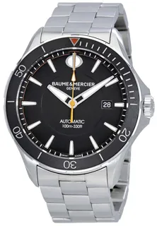 Baume & Mercier Clifton M0A10340 Stainless steel Black