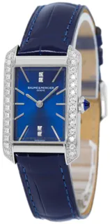 Baume & Mercier Hampton M0A10709 Stainless steel Blue