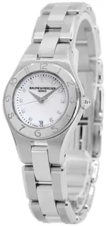 Baume & Mercier Linea M0A10011 Stainless steel White