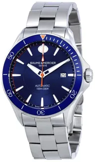 Baume & Mercier Clifton M0A10378 Stainless steel Blue