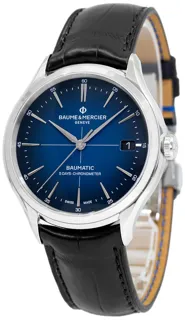 Baume & Mercier Clifton M0A10467 Stainless steel Blue