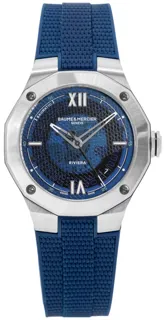 Baume & Mercier Riviera M0A10701 Stainless steel Blue