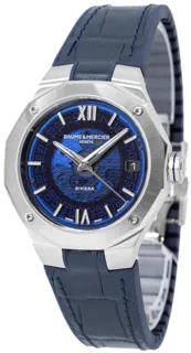 Baume & Mercier Riviera M0A10714 Stainless steel Blue