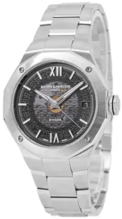 Baume & Mercier Riviera M0A10715 Stainless steel Black