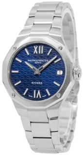 Baume & Mercier Riviera M0A10727 Stainless steel Blue