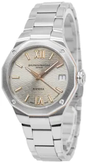 Baume & Mercier Riviera M0A10730 Stainless steel Champagne